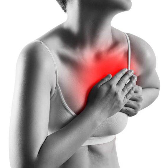 Sintomas de osteocondrose torácica